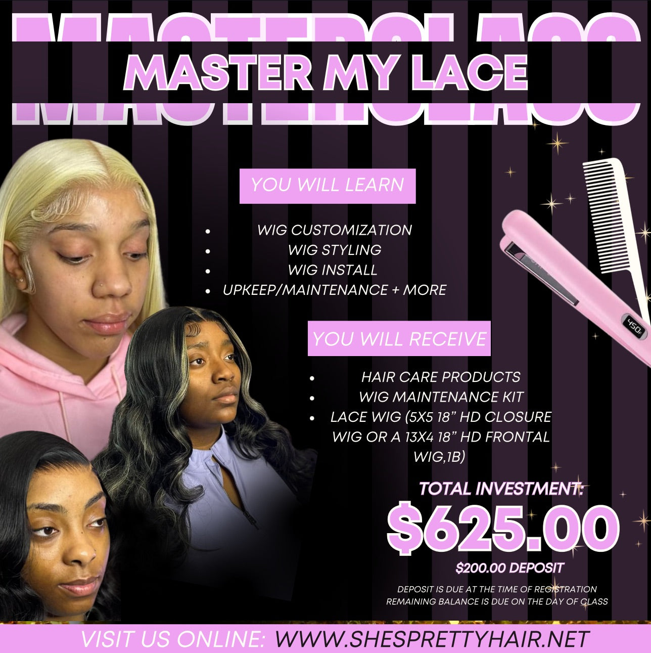 Master My Lace Class